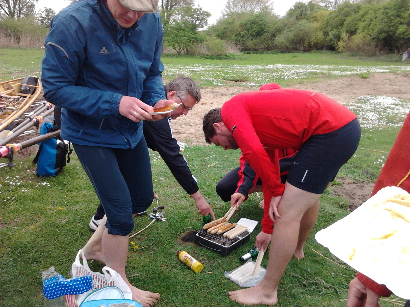 Tagesfahrt des aktuellen Ruderkurses